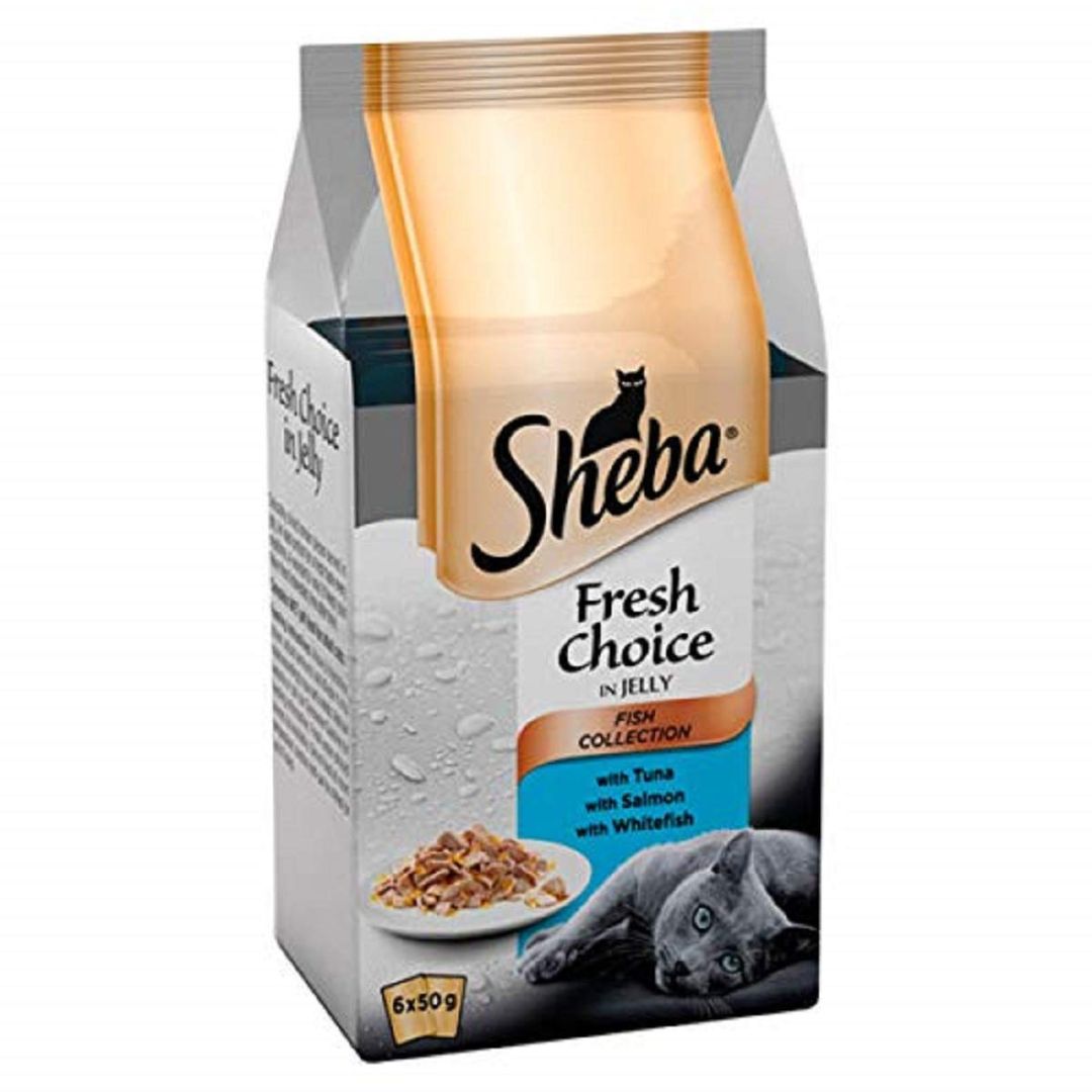Sheba Fresh Choice Fish Collection Cat Food