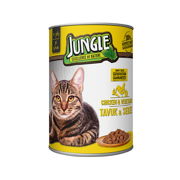 Jungle Can Chicken & Vegetable 400g