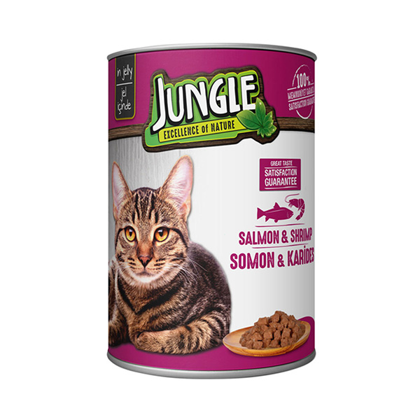 Jungle Can Salmon & Shrimp 400g