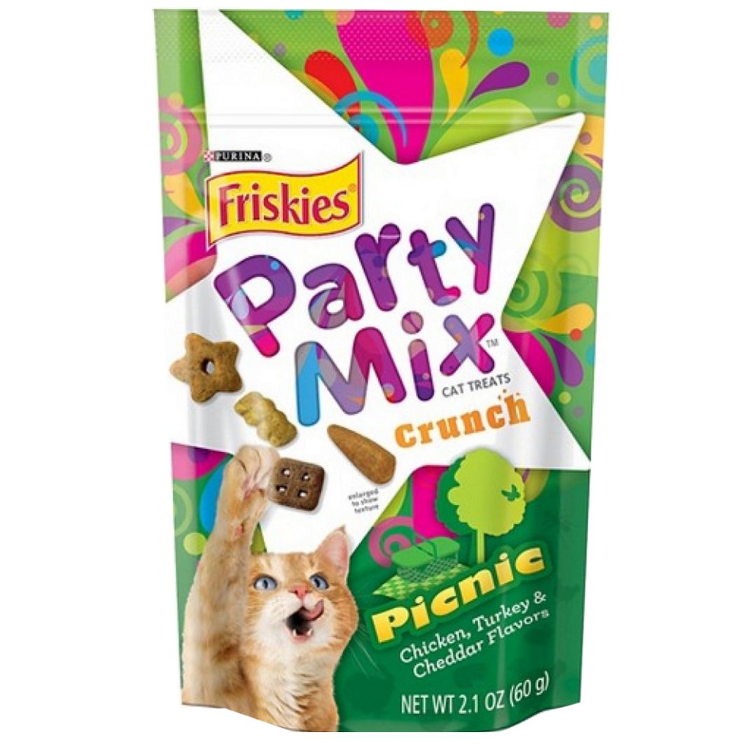 Friskies Party Mix Cat Treat Picnic (60gm)