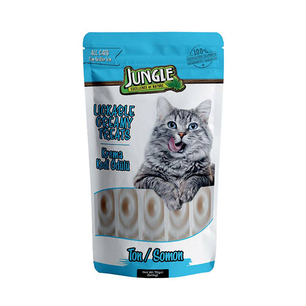 Jungle Creamy Cat Treat Tuna & Salmon