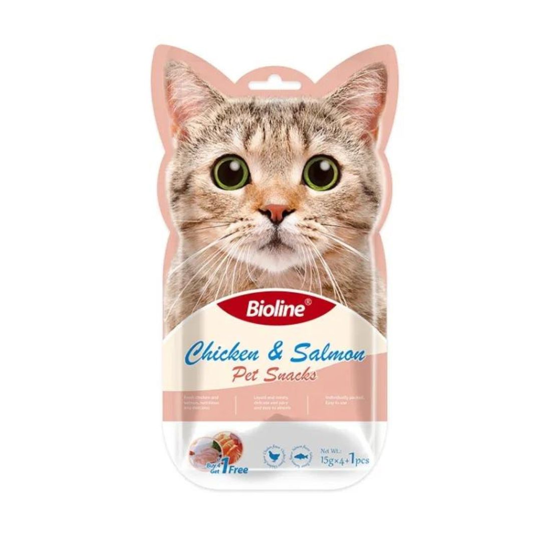 Chicken & Salmon Pet Snacks  15g×5