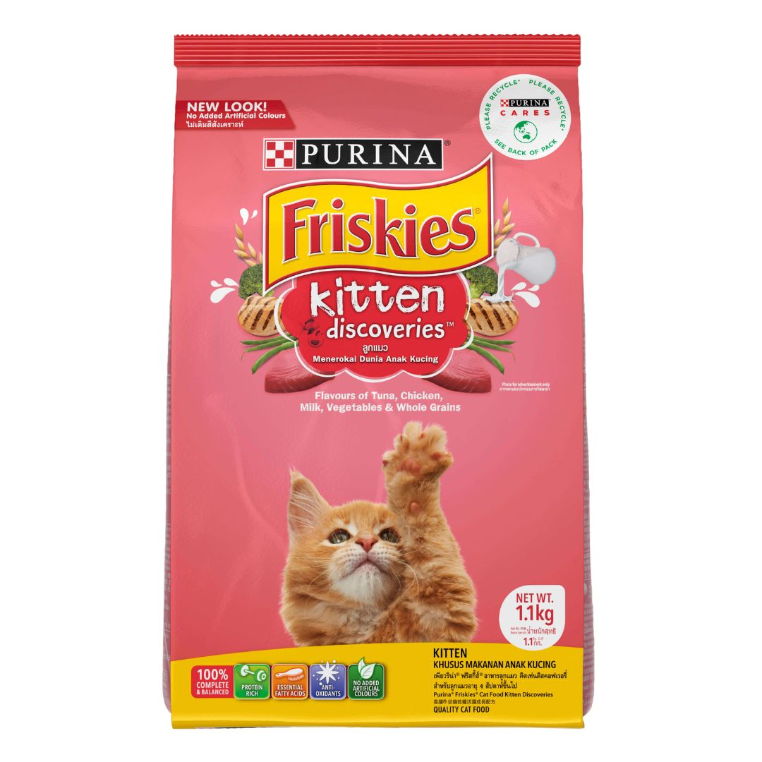 Purina Friskies Kitten Discoveries Dry Cat Food
