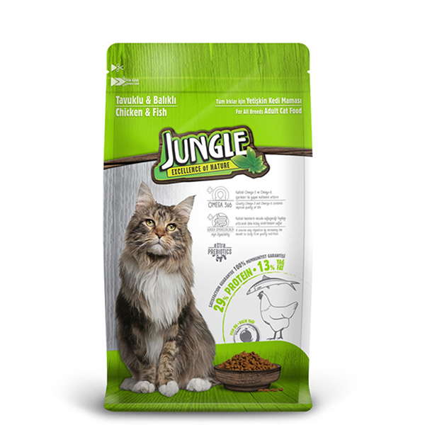 Jungle Chicken & Fish 500g