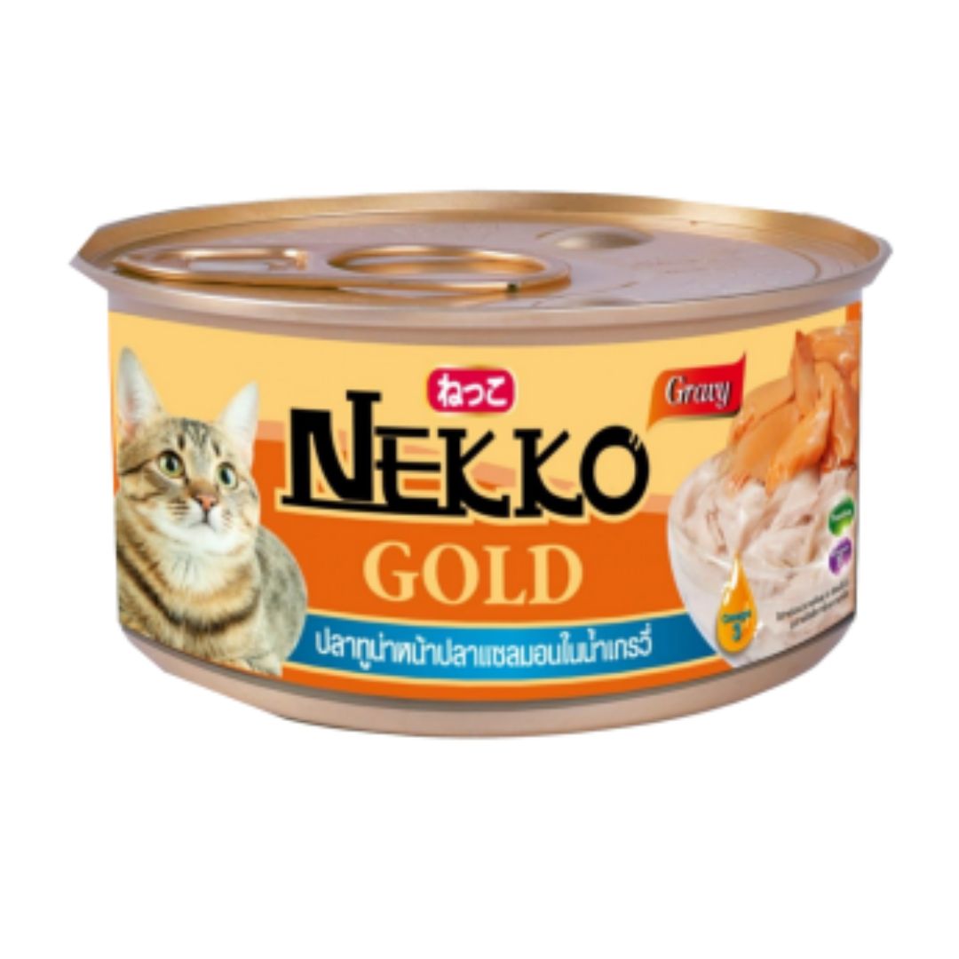 Nekko Gold Can Tuna Topping Katsuobushi In Jelly 85g
