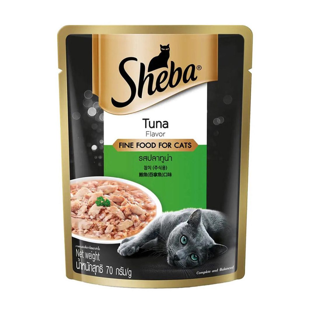 Sheba Cat Food Tuna Flavor 70gm