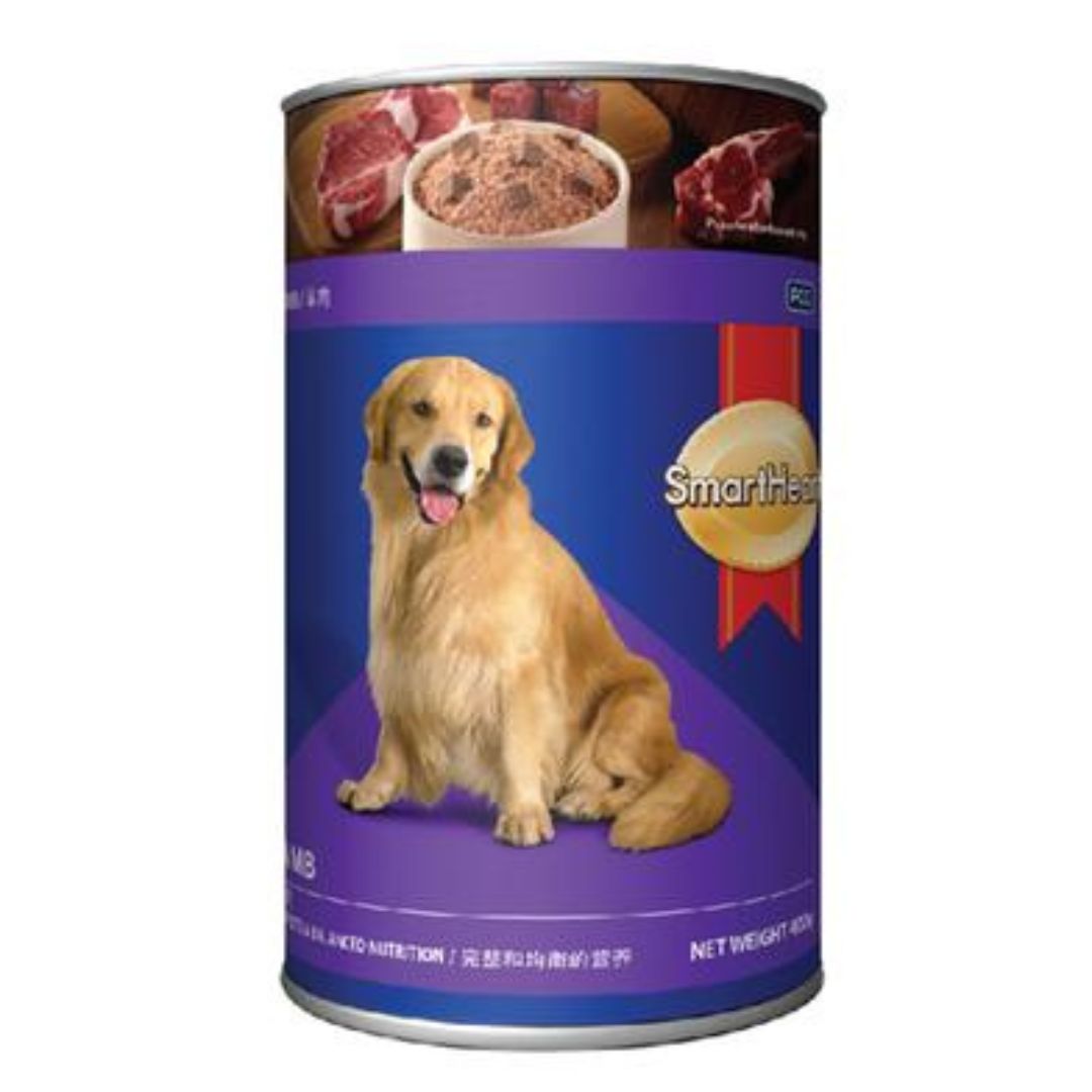 Smart Heart Lamb Adult Dog Can Food 400g