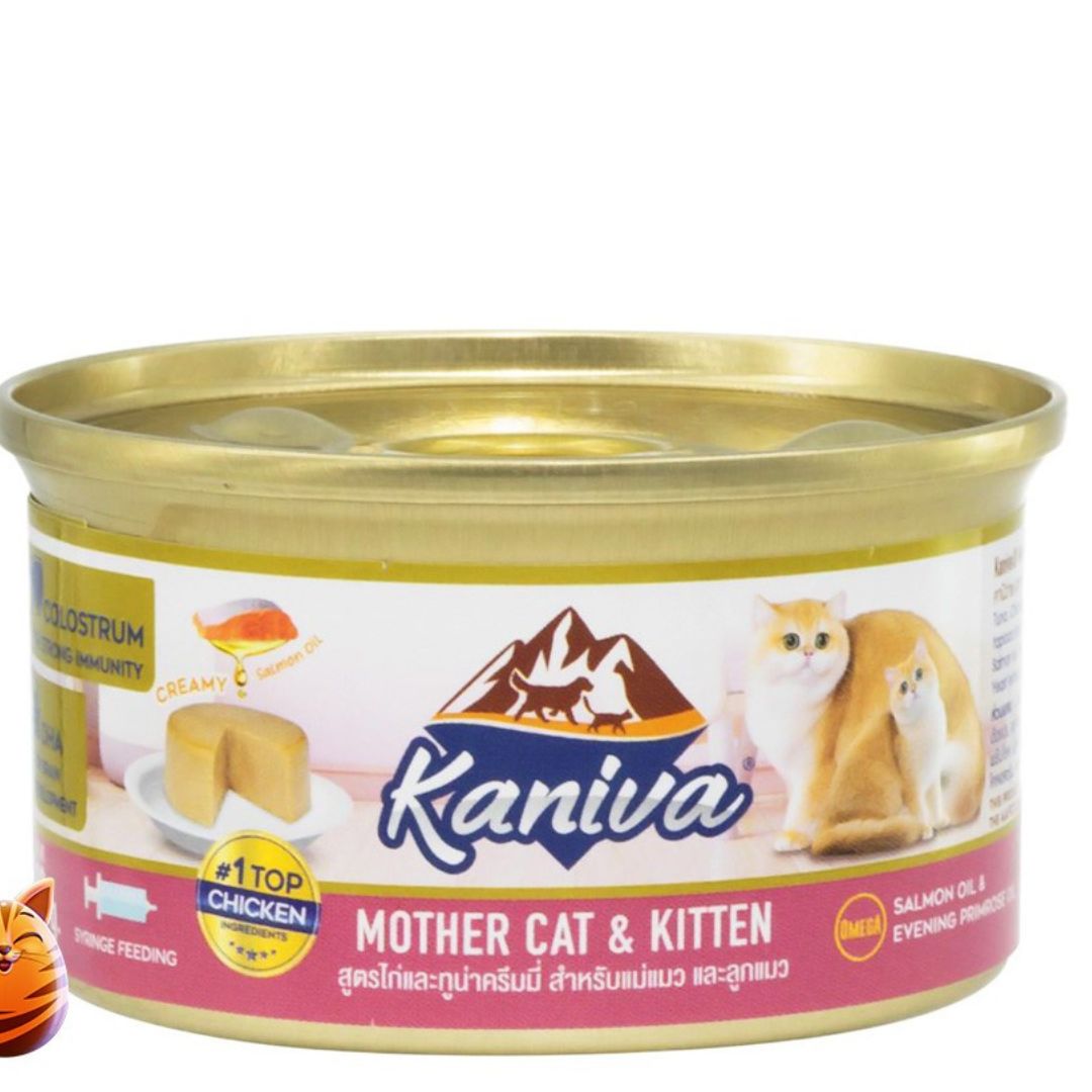 Kaniva Can Food Mother Cat & Kitten 80g