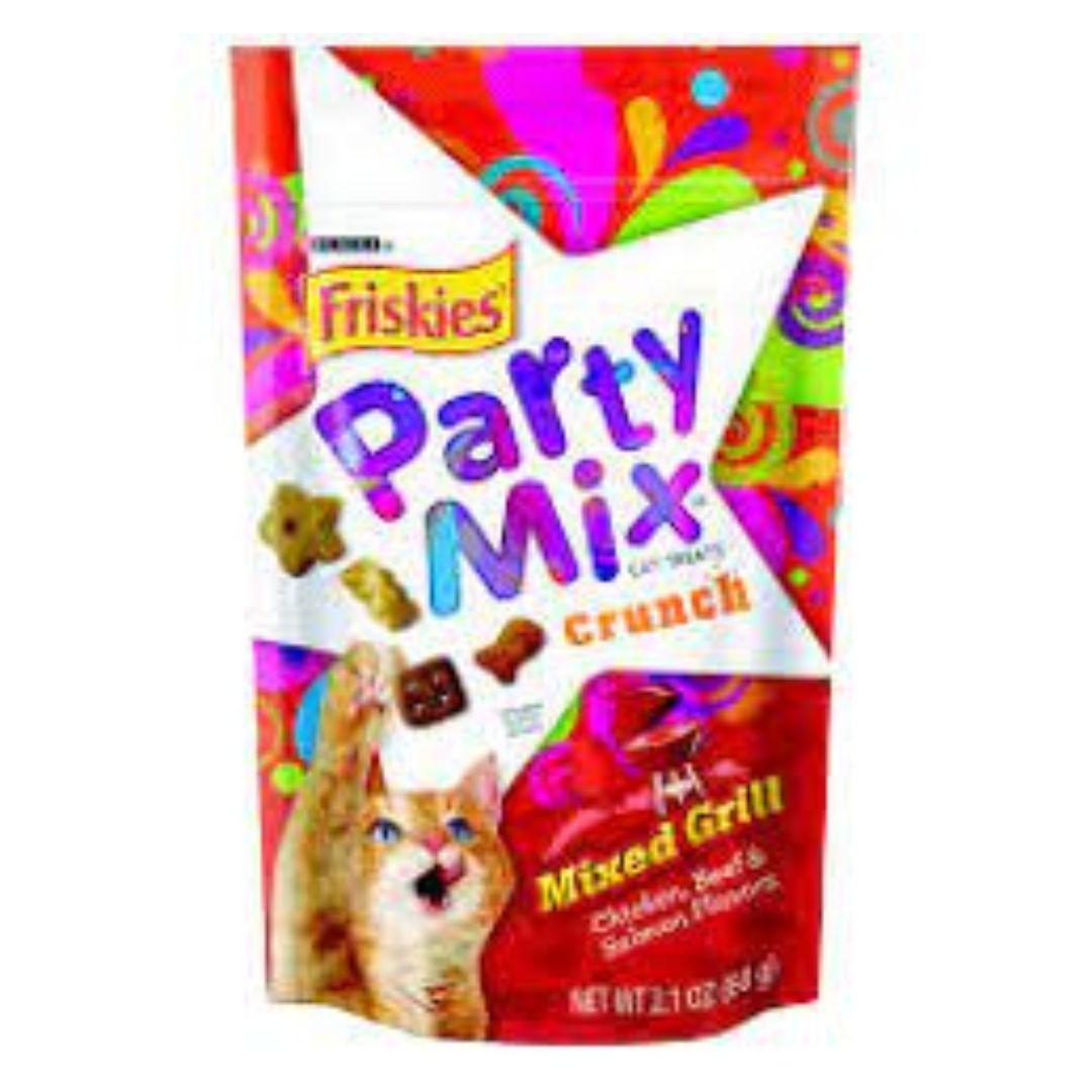 Friskies Party Mix Cat Treat Mixed Grill (60gm)